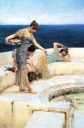 Alma Tadema Silver Favourites oil